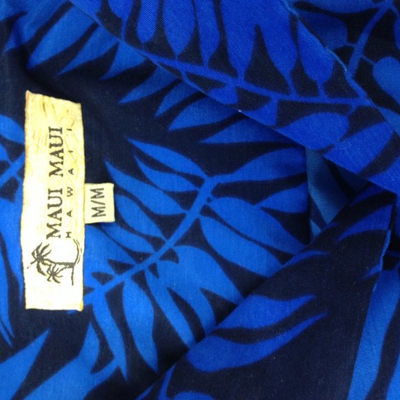 Maui Maui Tropical Hawaiian Beer Shirt Men's - Picture 2 of 7